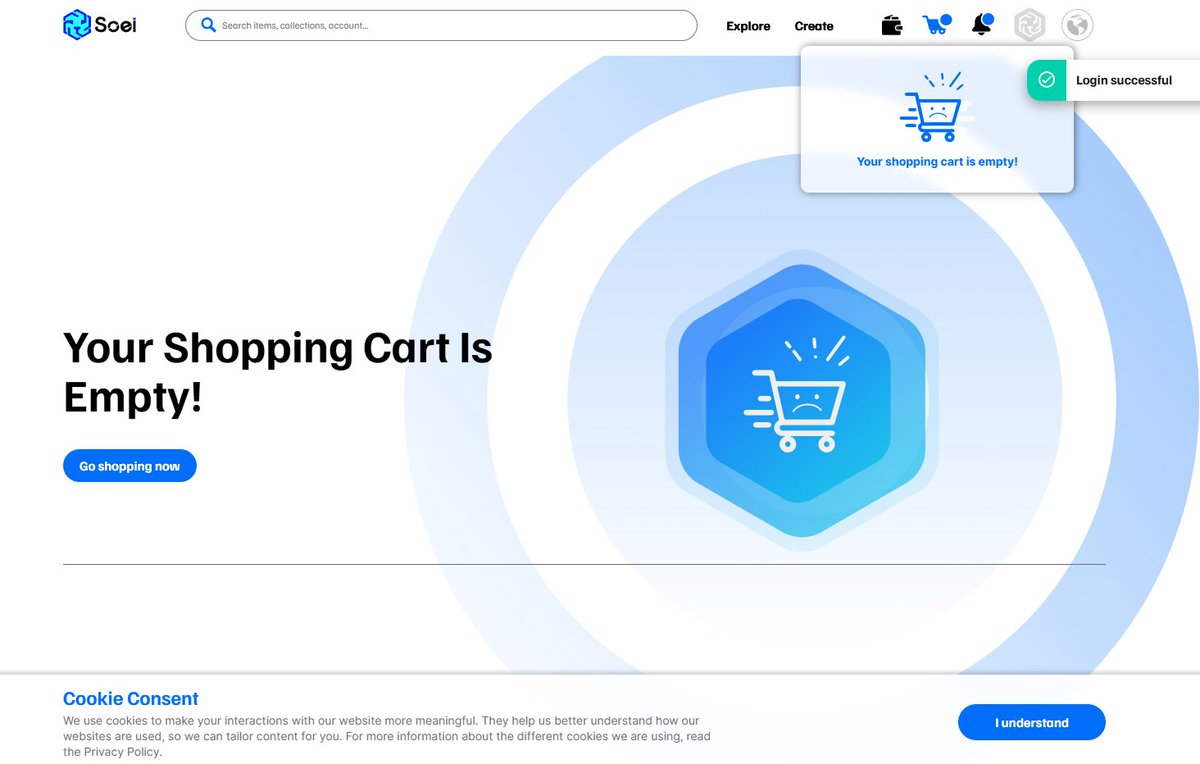 soei_io's tweet photo. Opened the Soei Dapp, saw my cart completely empty and felt... confused 😵‍💫 A new product is about to drop!

$SOIR is skyrocketing as users worldwide keep mining it, $SOI Staking is heating up, and Swap is about to explode!

What should I throw into my cart first? 🛒🔥
Drop your suggestions — the right pick might bring in big rewards! 👇
#SoeiApp #Web3 #EarnWithSoei #StakingTime