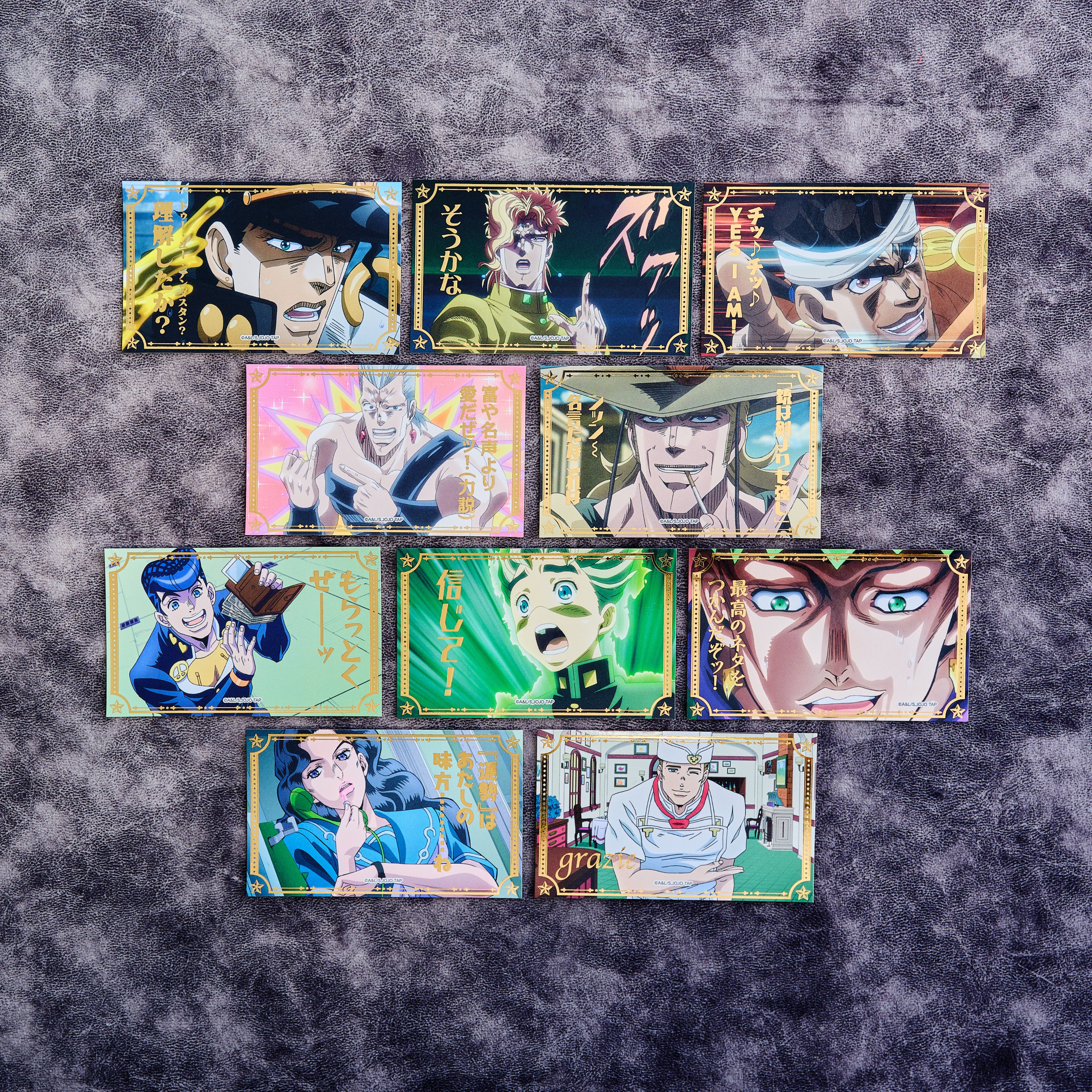 ❶JOJO WORLD 場面写真ステッカー vol.1~3 フルコンプ 30枚 JOJO WORLD Q 場面写真 ステッカーコレクション Vol.3 - メルカリ