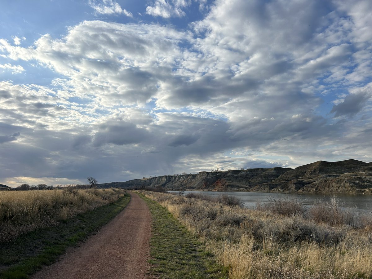 HatLawnBowler's tweet photo. Wednesday evening. #medhat #sharethetrailmh #springinalberta #southsaskatchewanriver https://t.co/JOfM6aX8W6