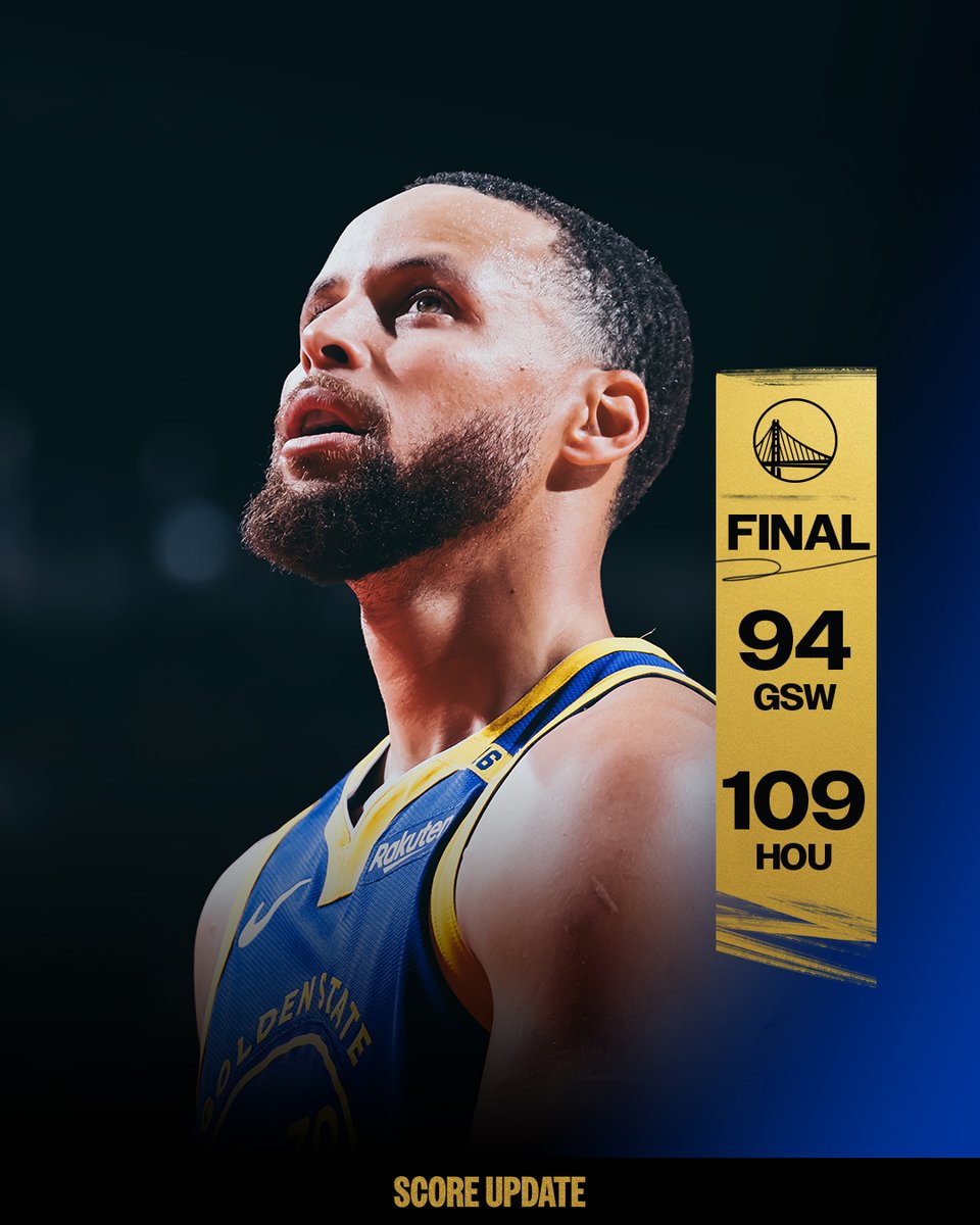 Final from Game 2.

#DubNation, we'll see you back in The Bay on Saturday.