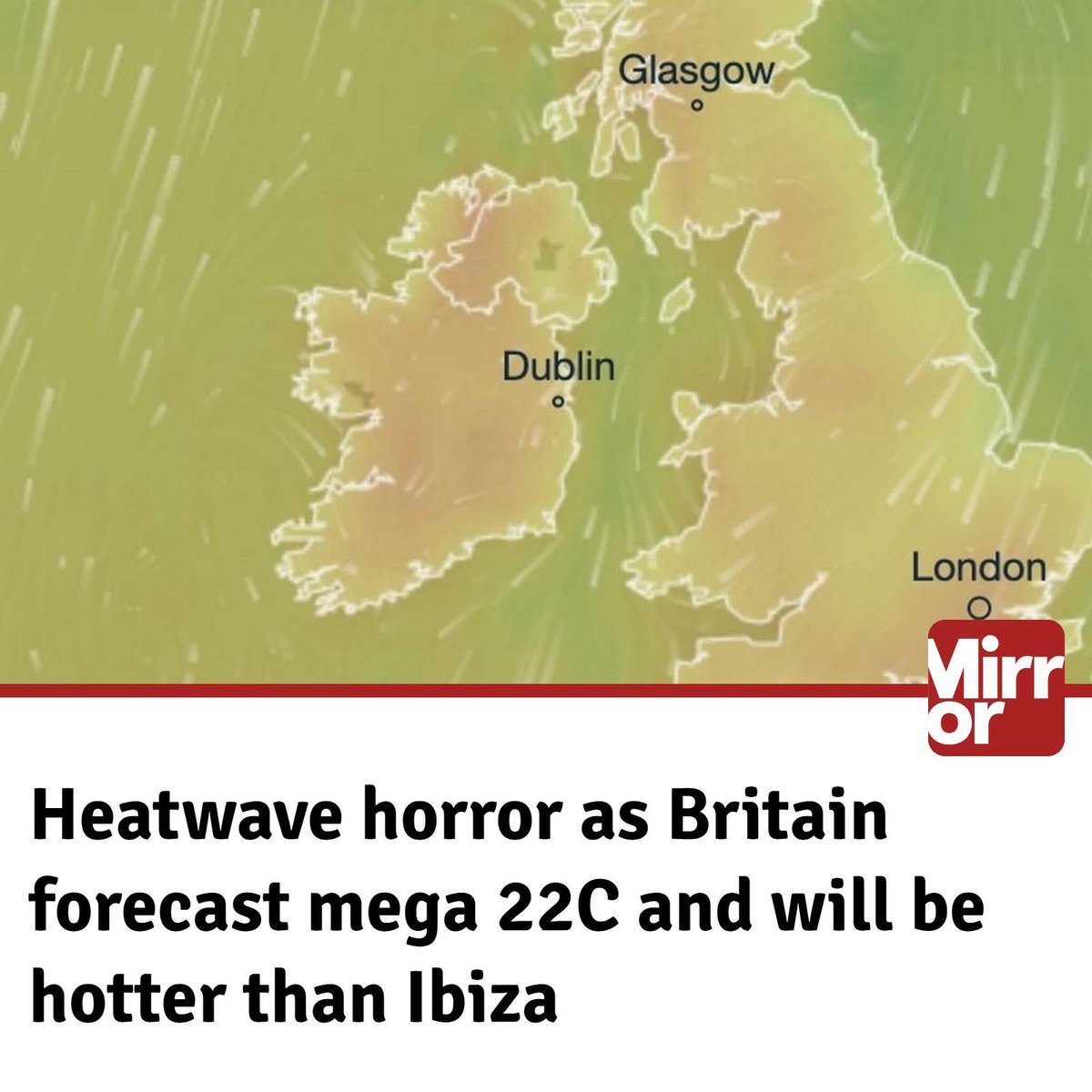 “Heatwave horror” 🙄 

Sounds f*cking glorious to me.