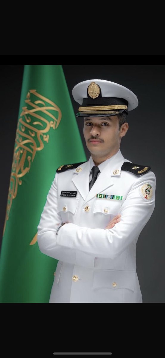 ayed_202's tweet image. أجمل التهاني لأخي الفاضل الأستاذ محمد بن جلال الحربي والعائلة الكريمة والابن يزيد بتخرجه من كلية الملك فهد البحرية وحصوله على سيف الشرف سائلا الله له التوفيق والسداد