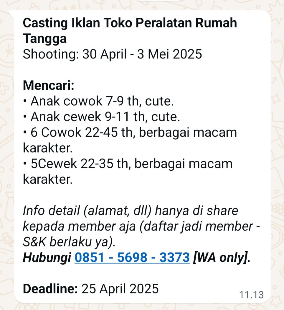 CastingId tweet picture