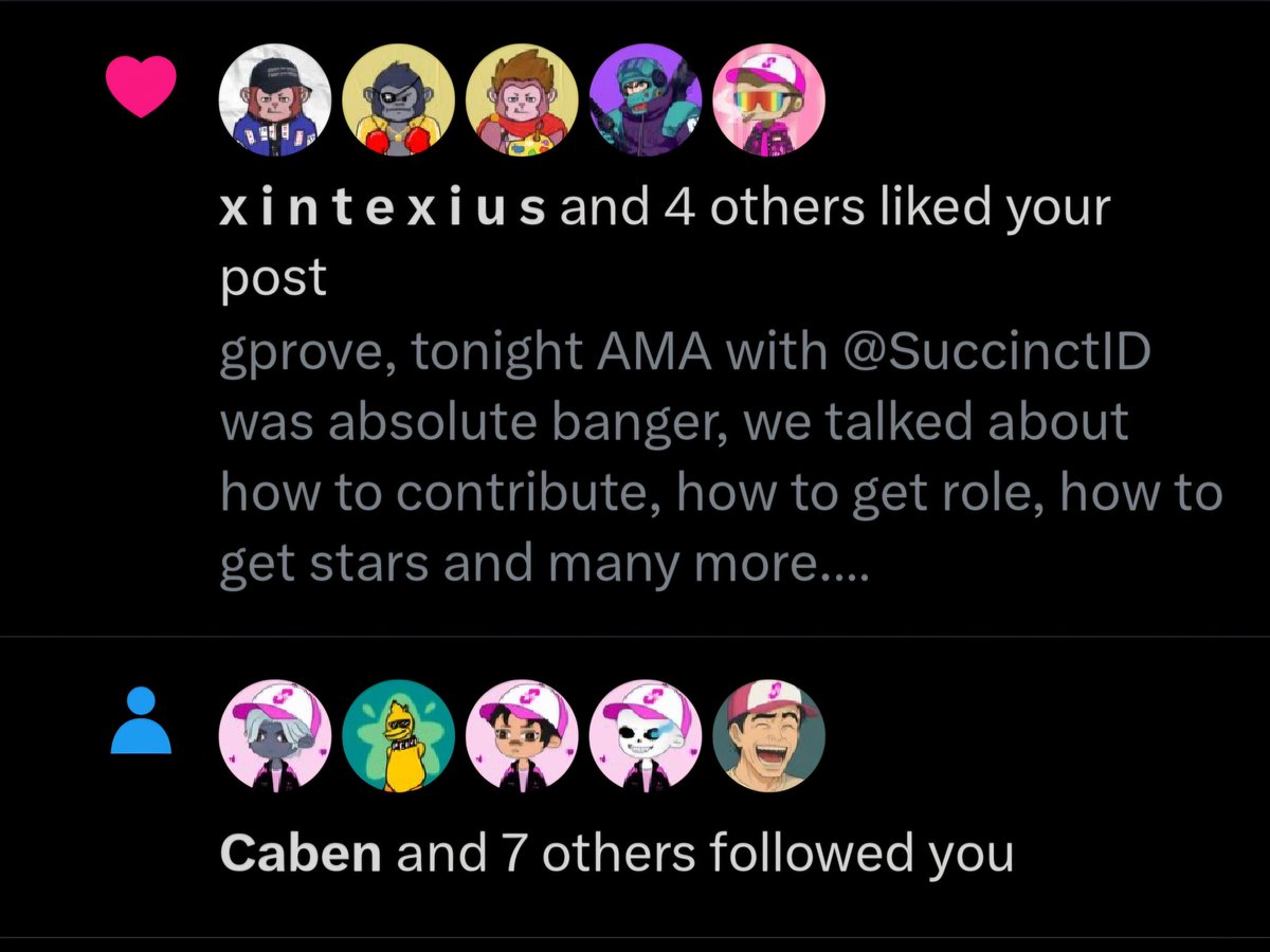 adelardralph's tweet photo. I see a @SuccinctLabs post, I hit the follow button. It’s that simple

Provers follow provers

Gprove☝️ https://t.co/Zy0ELOUp1d
