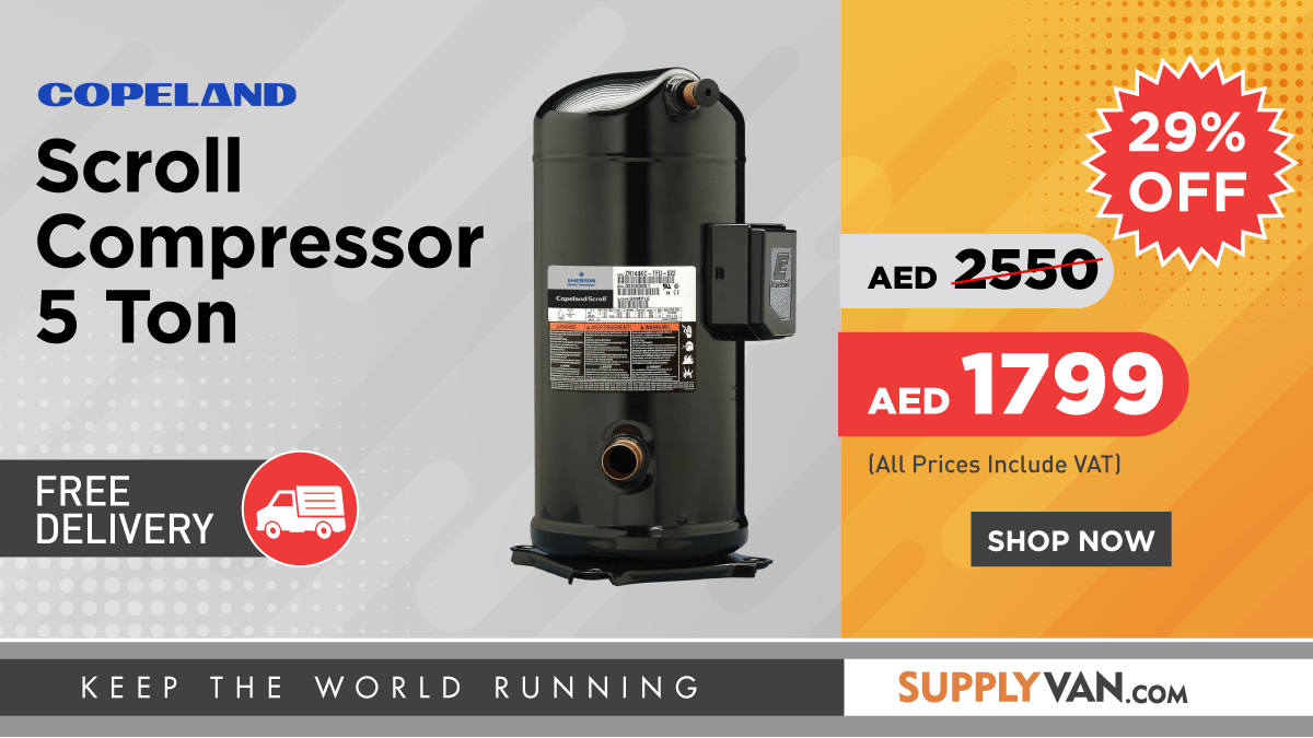 supplyvan's tweet photo. ⚡ Power Up with Copeland 5HP ZR Scroll Compressor!
BUY NOW -> https://t.co/IJ5voY91Fx

✅ Log In for Additional Discounts

#SupplyVan #keeptheworldrunning #copelandzr61kc #scrollcompressor #hvacgear #coolingsystems #compressorpower #5hp #3phase #zrseries #industrialcooling https://t.co/1YB1kfBNfo