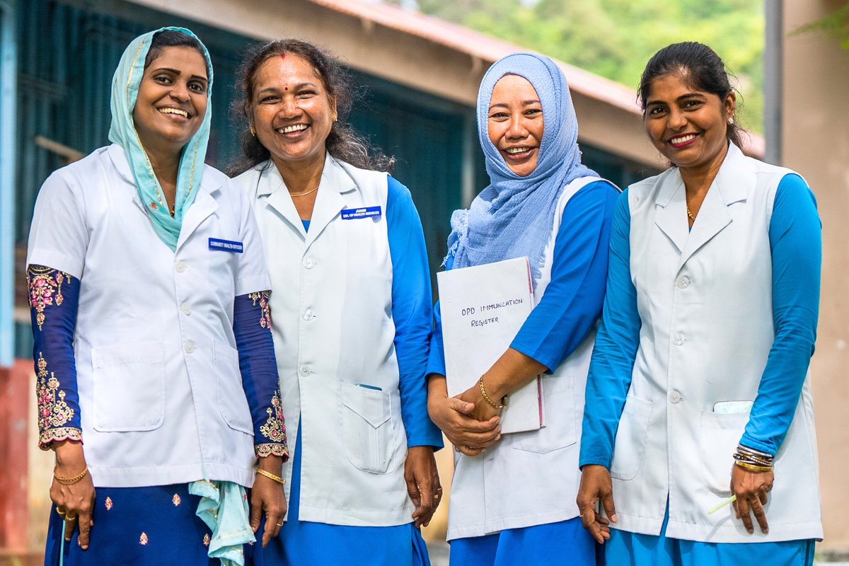 UNDP_India's tweet image. "Earlier, we relied on physical records to know whose vaccination was due &amp;amp; how many were vaccinated. With #UWIN, this entire process is automated. We can easily create schedules in advance &amp;amp; people are also notified about upcoming vaccinations.” - Louina Sattar, Auxiliary Nurse