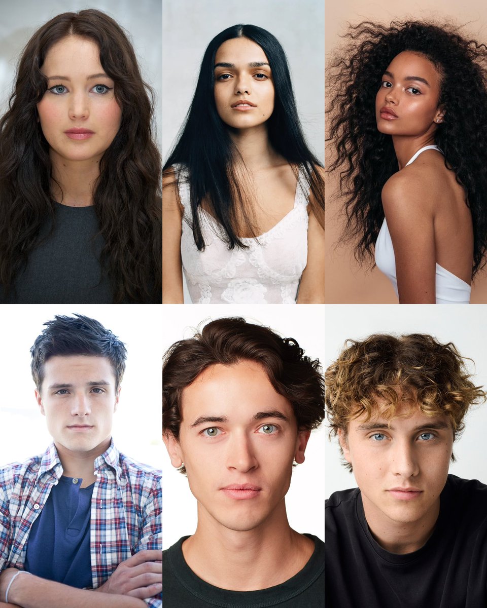 mockingjaays's tweet photo. the hunger games lead girls and boys https://t.co/0ZeE6glJ28