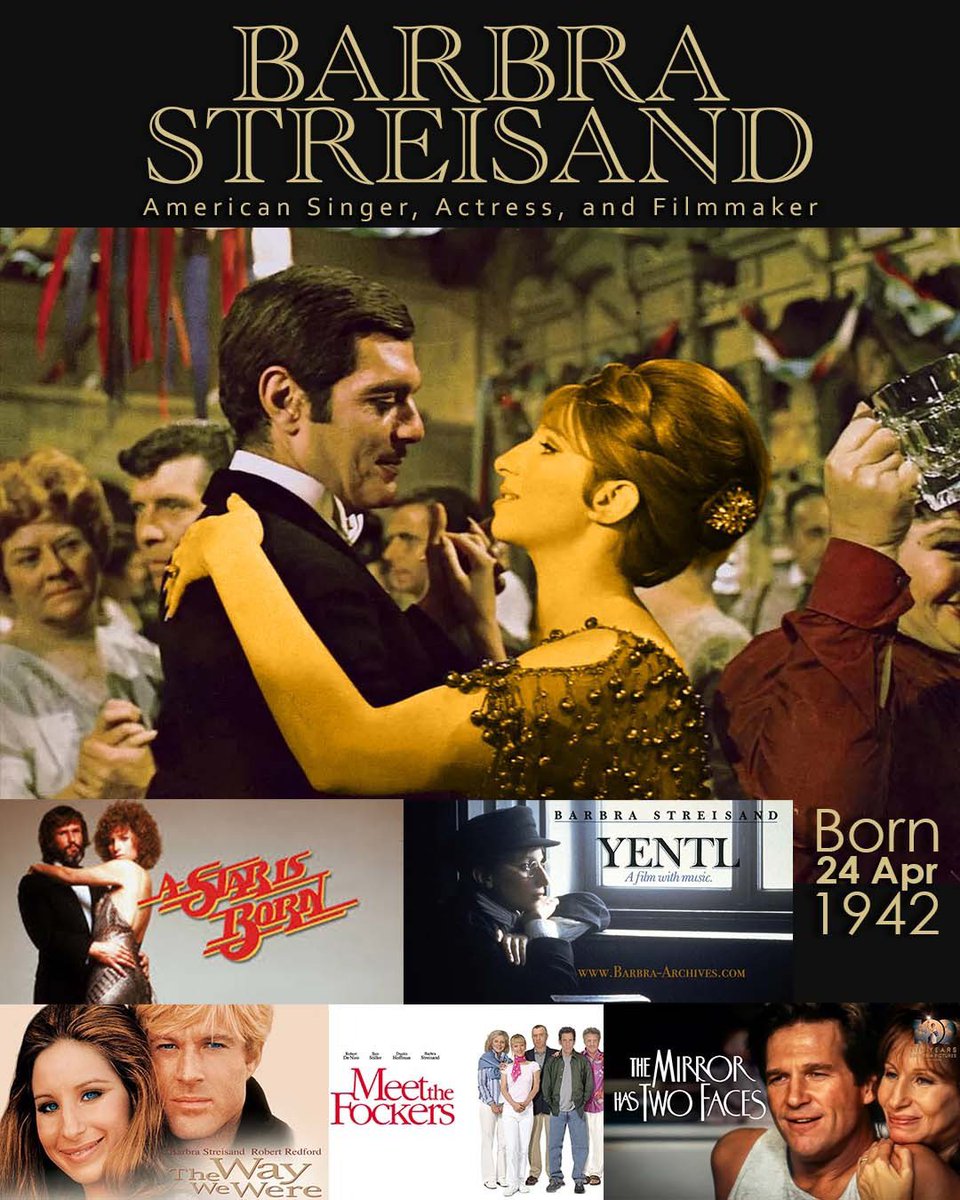 With a career over six decades, Barbra is one of the few entertainers to achieve EGOT status -winning an Emmy, Grammy, Oscar, and Tony. Known for performances in Funny Girl, A Star Is Born, Yentl, she’s not just a voice,she’s a force of nature.

#BarbraStreisand #LivingLegend