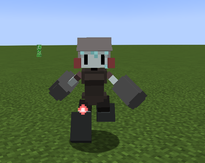 Bolapal's tweet image. ill get back to art eventually but for now made minecraft models of bot and dot
#art #Minecraft