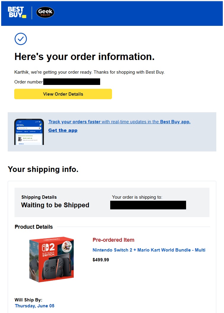 best buy finally worked :D