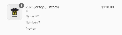 Was able to purchase a PWR jersey, First custom one I've got, excited to receive it! <a href="/TeamPWR/">PWR</a> <a href="/LachlanYT/">PWR Lachlan ⚡️</a> <a href="/PWRSupply/">PWR Supply</a>