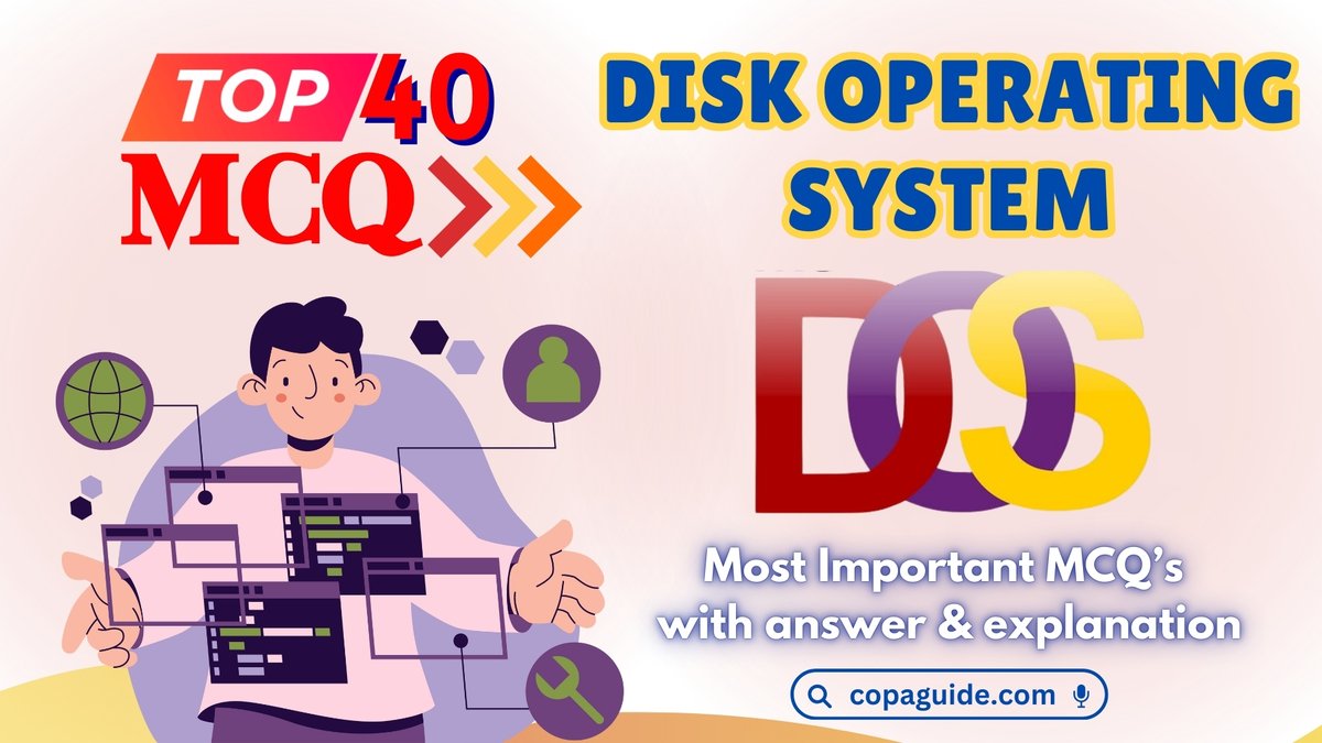 copaguide's tweet image. Explore Important MCQs on 👩🏻‍💻Disk Operating System 📝 with Answer

youtu.be/RM6w7B1zLwg

#computergk #computerquiz #mcqsseries #operatingsystem #quiz #iticopa #ccc #dca #pgdca #mcqtest #quizquestions #copaguide #nimiquestion #nimiquestionbank #cbse #mcqsquiz #itquiz