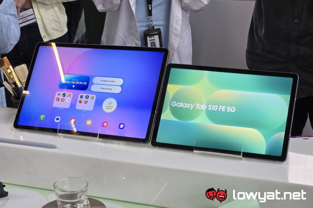 Lowyat.NET (@lowyatnet) on Twitter photo Samsung Galaxy Tab S10 FE Series To Launch On 8 May
lowy.at/xasye Samsung Galaxy Tab S10 FE Series To Launch On 8 May
lowy.at/xasye