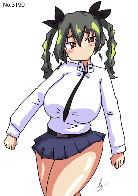 [む…アンチョビ]#1日1ドゥーチェ 