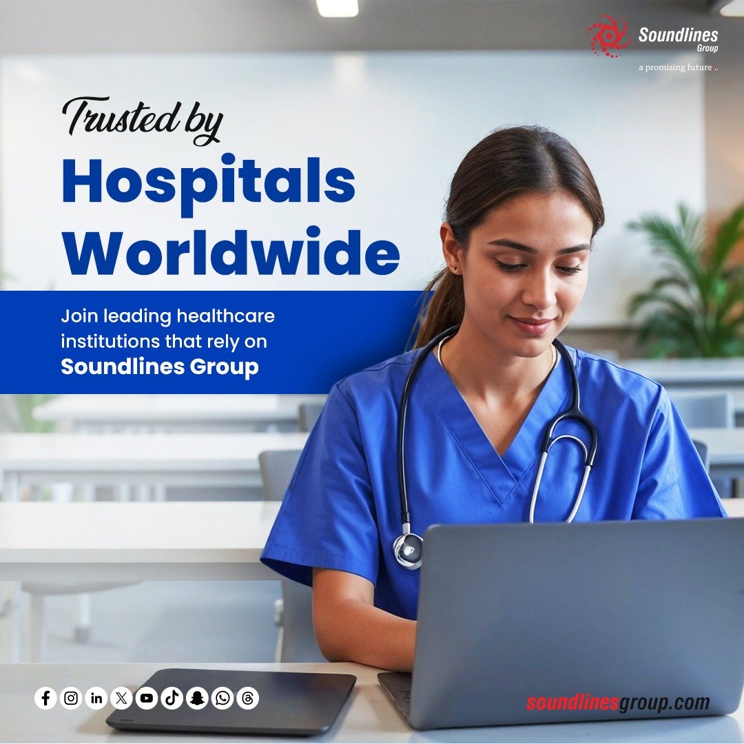 GroupSoundlines's tweet photo. Leading hospitals choose us. You can too.
With over 20 years of healthcare recruitment excellence, Soundlines Group is your trusted partner.
#TrustedRecruitment #HealthcareWorkforce #HealthcareHiring #NursingStaff #GlobalRecruitment #slg #soundlineshrconsultancy #soundlinesgroup #recruitmentagency #overseasrecruitment