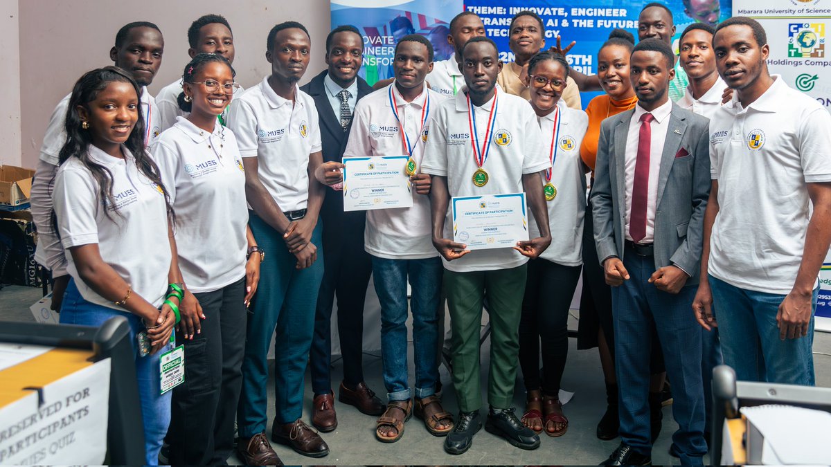 mues_must's tweet photo. Congratulations 🎉 Bsc Petroleum Engineering and Environmental management for winning the 2025 annual Mues Quiz and  the first ever to get themselves embroidered onto the Hall of fame Shield 🛡 .

Congratulations to all other Participants for their hard work!
#InnovationWeek2025 https://t.co/RXr7IUWzzQ