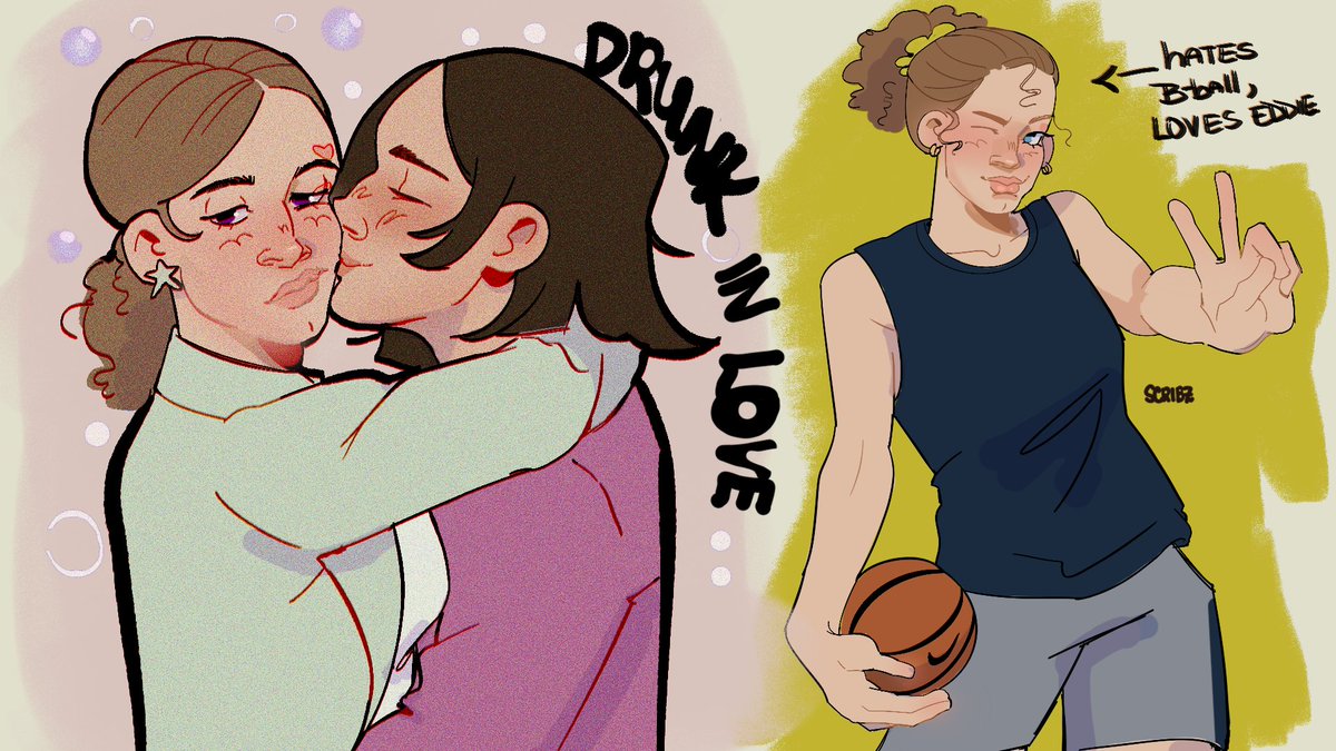 scribblndibbl's tweet image. Finally got to draw so ofc I&apos;m drawing #fembuddie #buddie #fanart