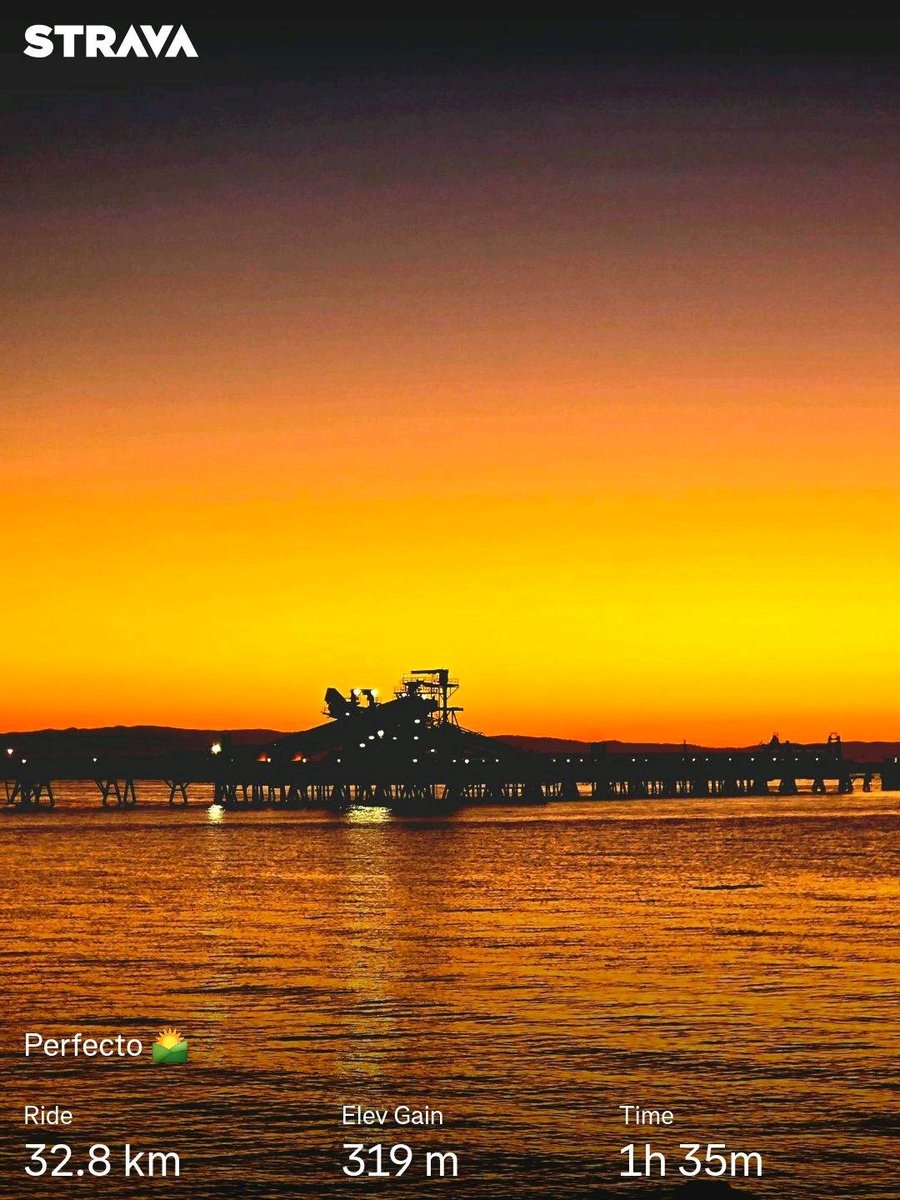 SMikic13's tweet photo. Now that's a golden sunrise β¨οΈ π
#Ride2Work #Whyalla #SouthAustralia #Cycleinstead
Check out my activity on Strava: https://t.co/mqzleQPy9Z https://t.co/NKTr5vpiYm