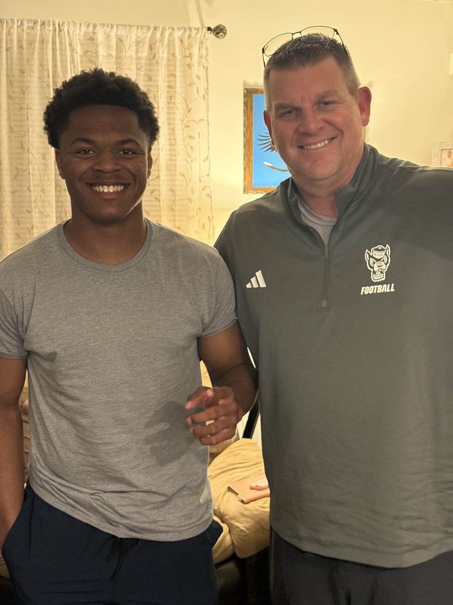 Damon “Nuddle” Ferguson (@roll5damon) on Twitter photo I appreciate <a href="/CoachGoebbel/">Todd Goebbel</a> for stopping by and giving me as well as my mom and dad more information about <a href="/PackFootball/">NC State Football</a>. 🙏🏾 Blessed. <a href="/WearemilfordFB/">Milford Mill Millers</a> <a href="/Coach_bjones44/">State Champ Jones</a> <a href="/ReggieWhite90/">Reggie White ΦΒΣ ETA🤘🏾🤘🏾🤘🏾 9-0</a> <a href="/Coach_Trog/">Trog</a> <a href="/Coach_Hargis/">Gregory Hargis Jr.</a> <a href="/Peeps_a_fool/">Coach Peeps🍀✨💍</a> <a href="/rjackso10/">Robert Jackson</a> <a href="/coachtae_7/">Deonte</a> <a href="/Coach_Coates32/">JC</a> <a href="/Coach_jayjay/">Jay jay Lee</a> I appreciate <a href="/CoachGoebbel/">Todd Goebbel</a> for stopping by and giving me as well as my mom and dad more information about <a href="/PackFootball/">NC State Football</a>. 🙏🏾 Blessed. <a href="/WearemilfordFB/">Milford Mill Millers</a> <a href="/Coach_bjones44/">State Champ Jones</a> <a href="/ReggieWhite90/">Reggie White ΦΒΣ ETA🤘🏾🤘🏾🤘🏾 9-0</a> <a href="/Coach_Trog/">Trog</a> <a href="/Coach_Hargis/">Gregory Hargis Jr.</a> <a href="/Peeps_a_fool/">Coach Peeps🍀✨💍</a> <a href="/rjackso10/">Robert Jackson</a> <a href="/coachtae_7/">Deonte</a> <a href="/Coach_Coates32/">JC</a> <a href="/Coach_jayjay/">Jay jay Lee</a>