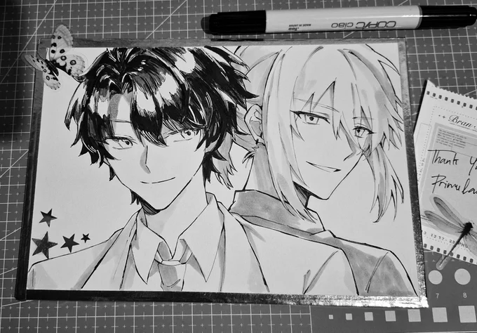 Shikishi cmms buat Primula~ Thank you ★ 