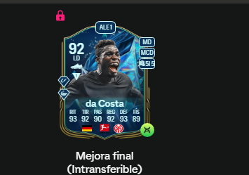 Rajasdo9's tweet photo. @FutSheriff this card in the evo https://t.co/qNuhNhwvTa