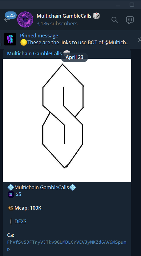 RicoCalll's tweet photo. $S/ #SOL  🍋8X🍋

Strong Start for Channel https://t.co/dmPCraSC1u
A smooth beginning with an 8X pump from the initial 100K MC call momentum’s building

#Crypto #MemeCoin  #MoonShot #BTC #memecoins #eth #Crypto #BNB #SUI #ALtcoin https://t.co/bddrVyLHHo