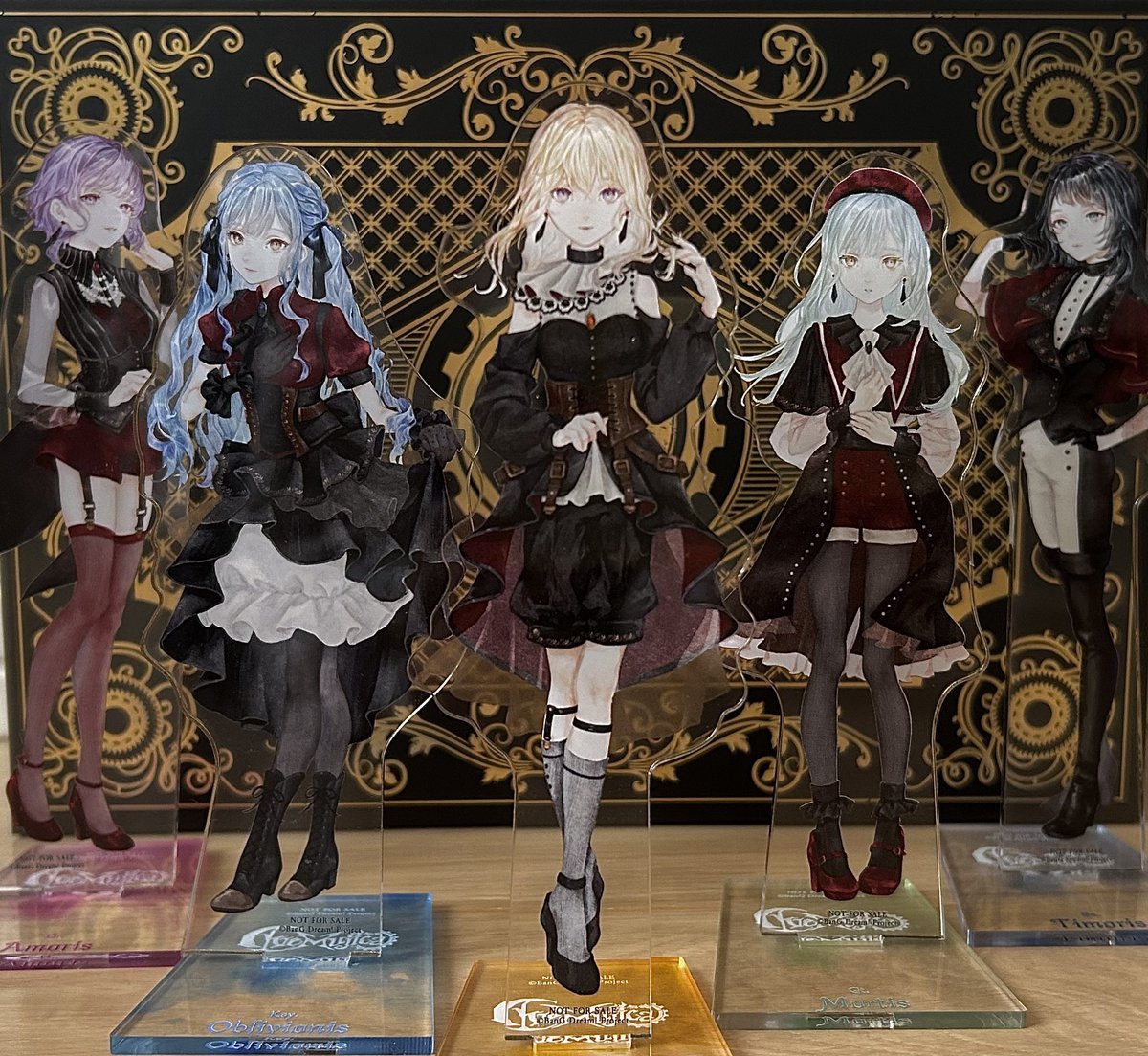 イラストを担当させていただいた、Ave Mujica 1st Album「Completeness