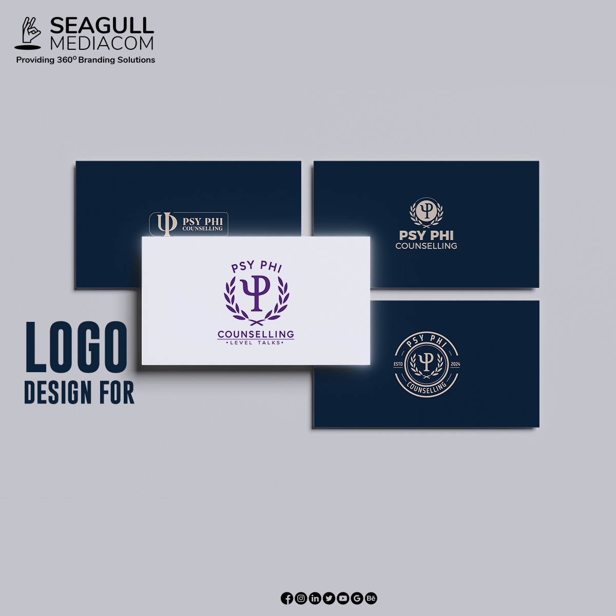 SeagullMediacom's tweet photo. We believe every logo should tell a story - and for @psyphicounselling we crafted one worth remembering.

#seagullmediacom #seagull #branding #advertising #advertisingagency #marketing #digitalmarkerting #creativeagency #brochuredesign #leafletdesign #digitalmarketingagency https://t.co/nYvwSQbhiX