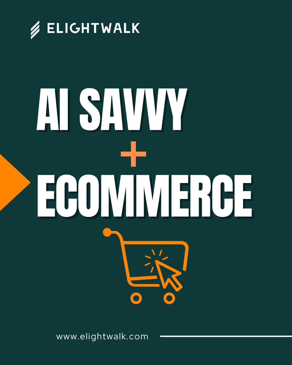 elightwalk's tweet image. Grow your online store faster  and smarter with AI!
🤖 24/7 chatbots 
🎁 personalized journeys 
📣 laser‑targeted marketing 
🔒 fraud blocking 
💸 dynamic pricing  
📦 inventory smarts 
✍️ instant content
#MagentoDevelopment #AIinEcommerce #SmartEcommerce