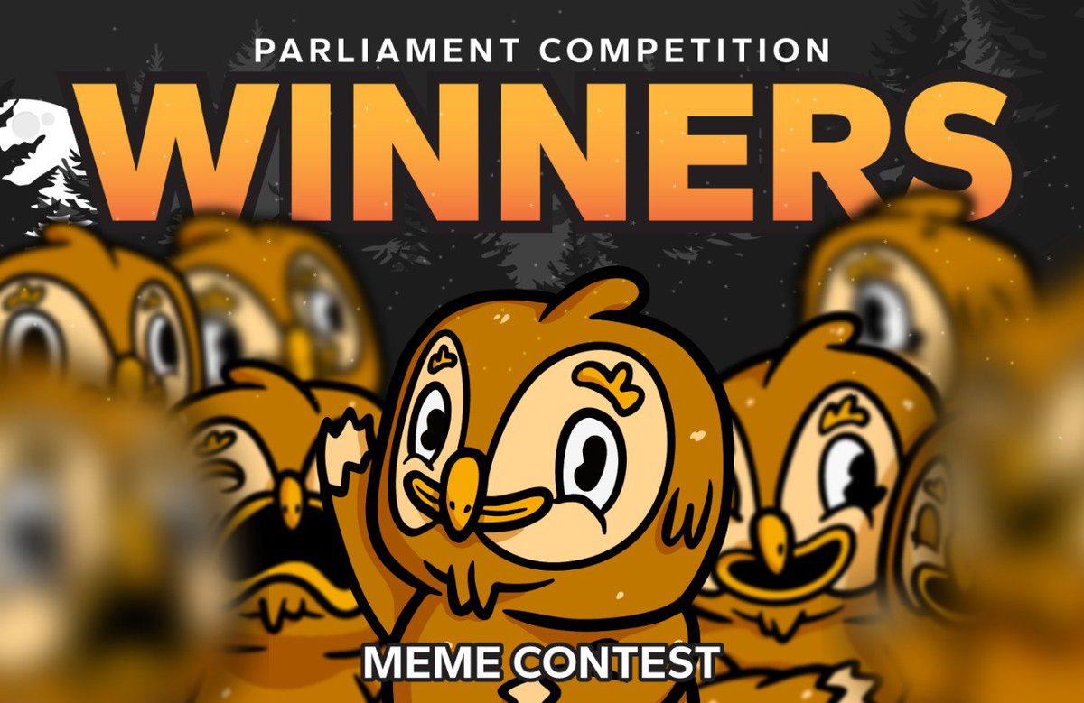 mowoove's tweet photo. Part 2 of the Flight Contests — the memes mutated harder. 🧪🦉
The Parliament showed up. The chaos was real.

🏆 Winner: @ItachiMSSG2  — will receive 1 free  NFT
🎖️ Whitelist : 
@mrmrjarry 
@seefutureideas 
@lydey_og 
@Montexor 
@WarpGate_Army 
@bubble_dirty1
@Web3Counsellor 
@the_web3maven

We’ll be reaching out to collect wallet addresses.

First phase of the Flight Contests are now complete.
More chances to win WL spots and co-build with the Mutation are coming.

The Flight draws closer.
Let’s GOWO. ⚠️🔥