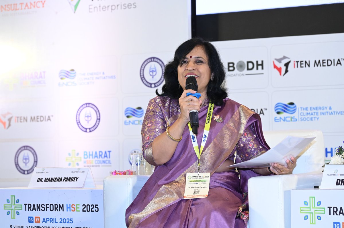 Transform_HSE's tweet photo. We are delighted to share a glimpse of the Leadership Panel - II at @TransformHSE_25!
๐ 16th of April 2025 at Yashobhoomi, IICC, Dwarka, New Delhi
#THSE #TransformHSE #TransformHSE2025 #SDGs #GlobalSDGs https://t.co/0d5WW9eiYq