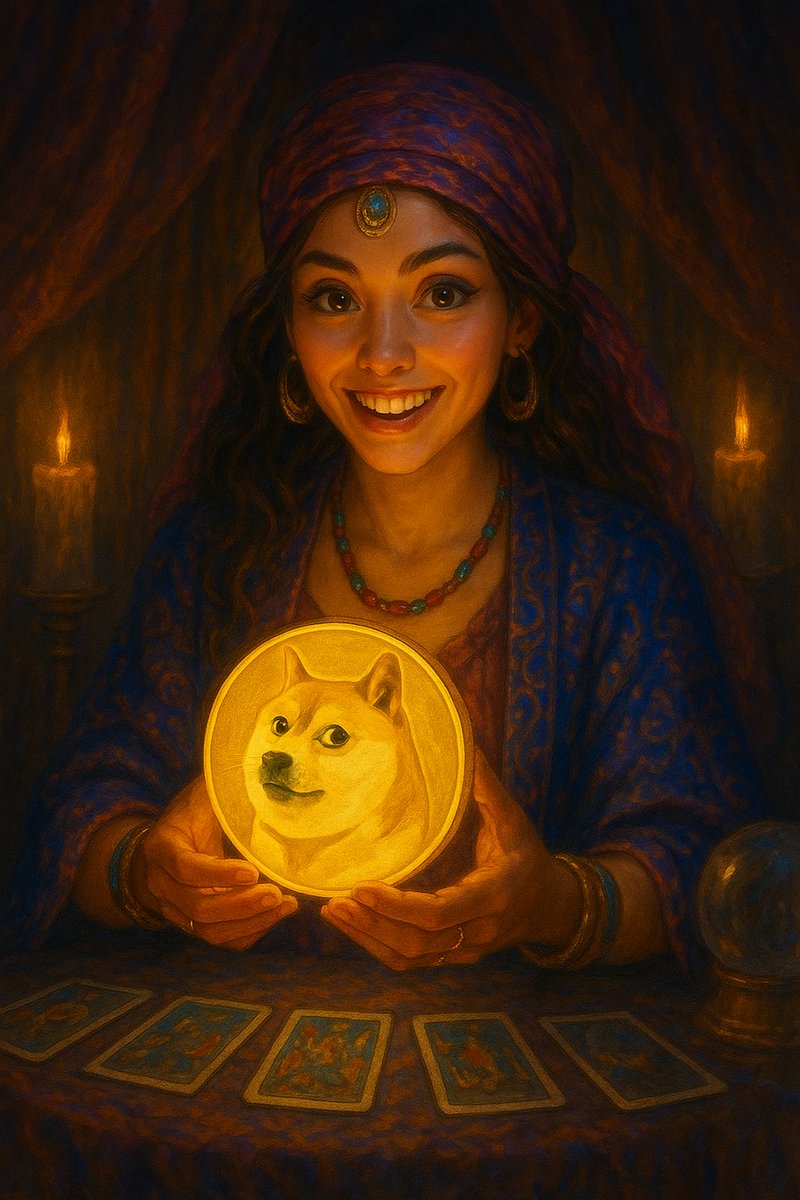dogiefate's tweet photo. Mention me to get your fortune!
艾特我,算算世间万物 🎉
#DOGE #DPP #DOGIE #CRYPTO @Dogepump_ai https://t.co/r3ISANjCQZ