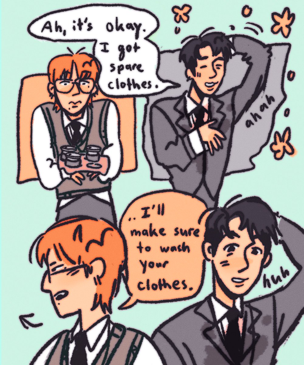sleepyriwoo's tweet photo. 멍링 office au comic (1/2) https://t.co/mq3bsooCwp