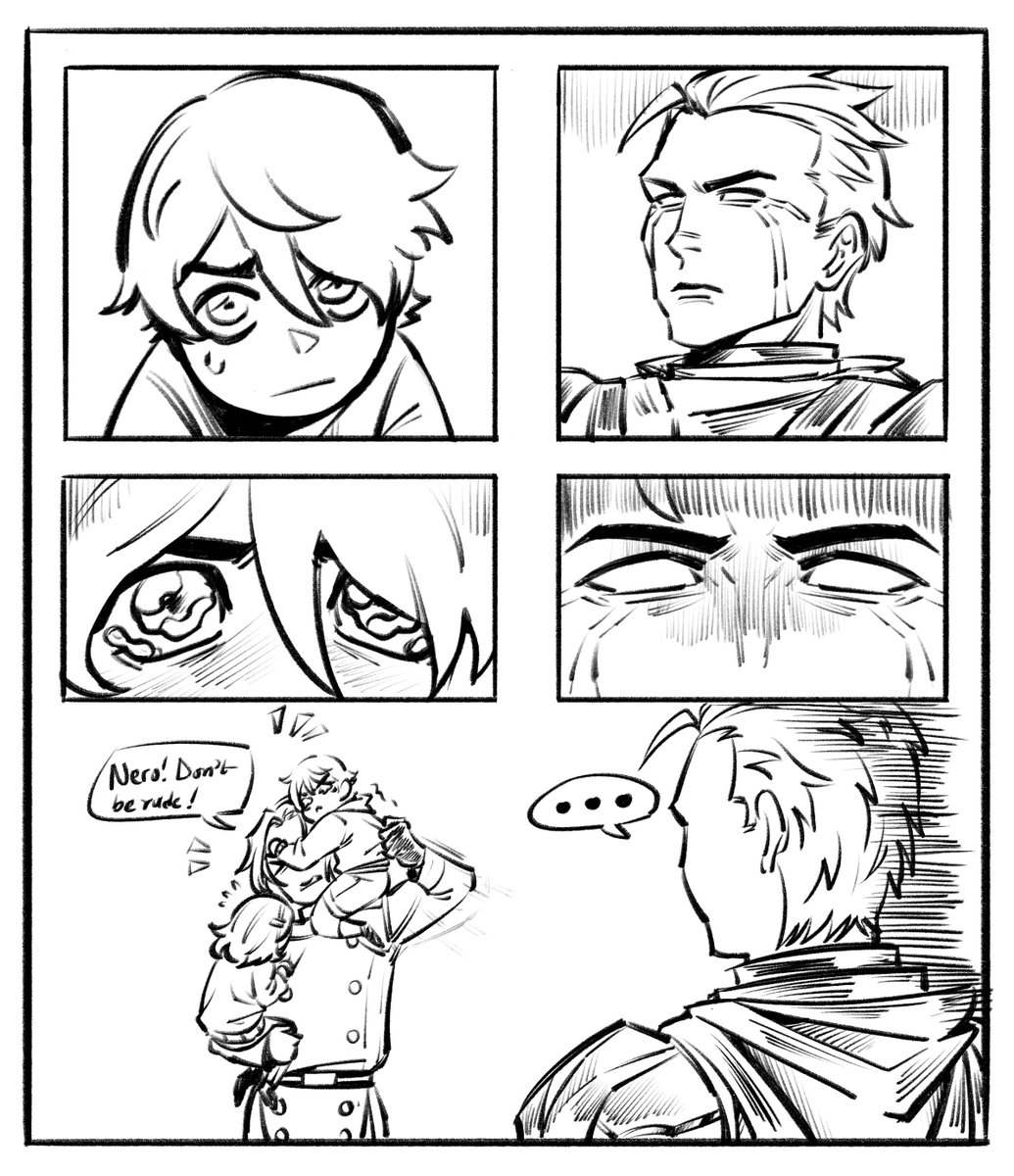 Meet your dad
#Dmc #Credo #Vergil #Nero #Kyrie