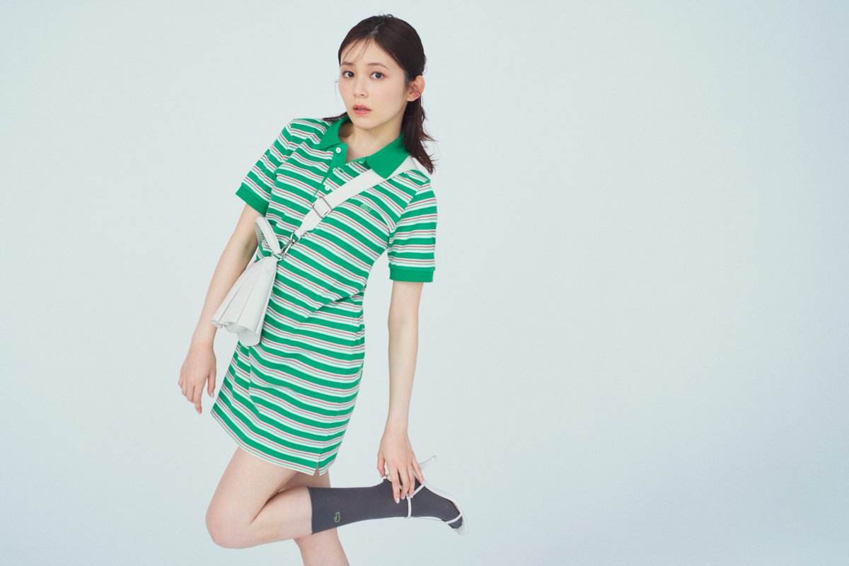 N21 スパンコールポロシャツ　ラコステ　カーディガン N21 スパンコールポロシャツラコステカーディガン