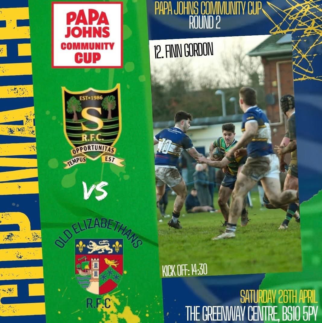 This Saturday 👇
Southmead take on local rivals Old Es in the Papa John's cup at HOME   2:30 kick off 

Let's pack Castle Greystoke to cheer the lads on in this national cup competition 🔵🟢
COTM