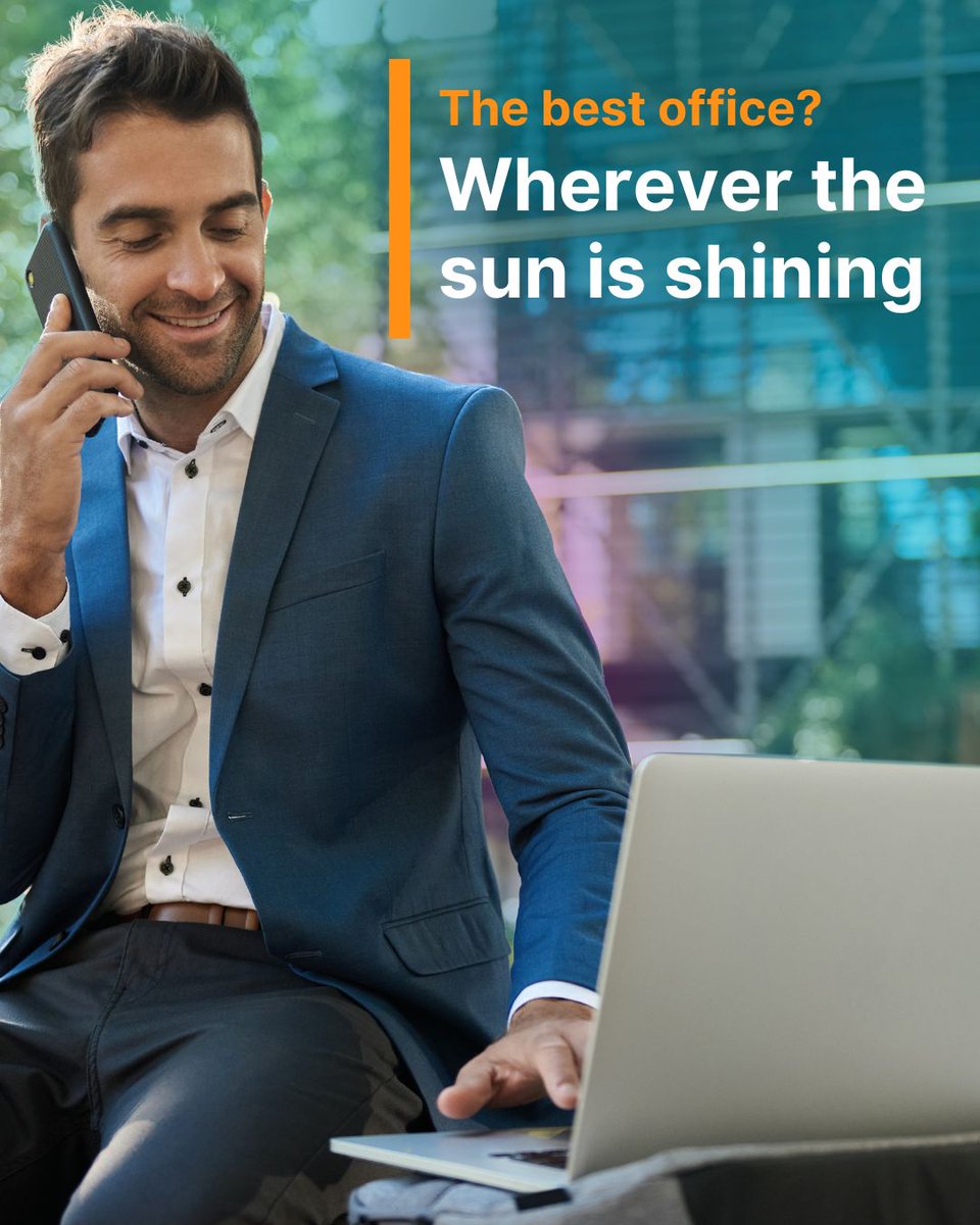 Dstny_Group's tweet image. With hybrid work, your workspace can be as bright and refreshing as the season itself. Where’s your ideal outdoor office? 🌞💻

#WorkFromAnywhere #HybridWork #RemoteLife #SunshineOffice #FlexibleWork #Dstny