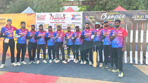 🏏Stumps up &amp; Spirits high📷At the Corporate Champions Cup 2025 in Chennai, 2 teams from@VzIndia, won several awards in different categories. What a superb display of team spirit &amp; sportsmanship! Congratulations &amp; Kudos to all  #VTeamers #crickettournament #corporatechampionscup