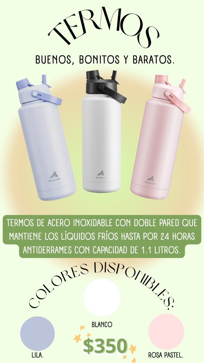 Mafer_Daz's tweet photo. holaa estoy vendiendo estos termos, si alguno les gusta manden dm, gracias. 🤍 https://t.co/FGi1ccGCo7