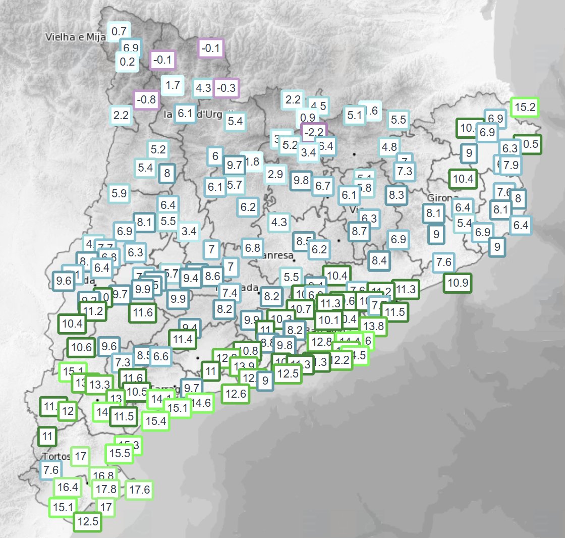 ❗️Bon dia! Nova jornada plàcida per aprofitar, amb sol en general i sense pluja enlloc. Tan sols alguna boira matinal, i nuvolades inofensives de tarda en punts del nord-est i del Pirineu. Les TºC pujaran més, amb ambient molt suau o càlid al centre del dia. Vent als extrems.