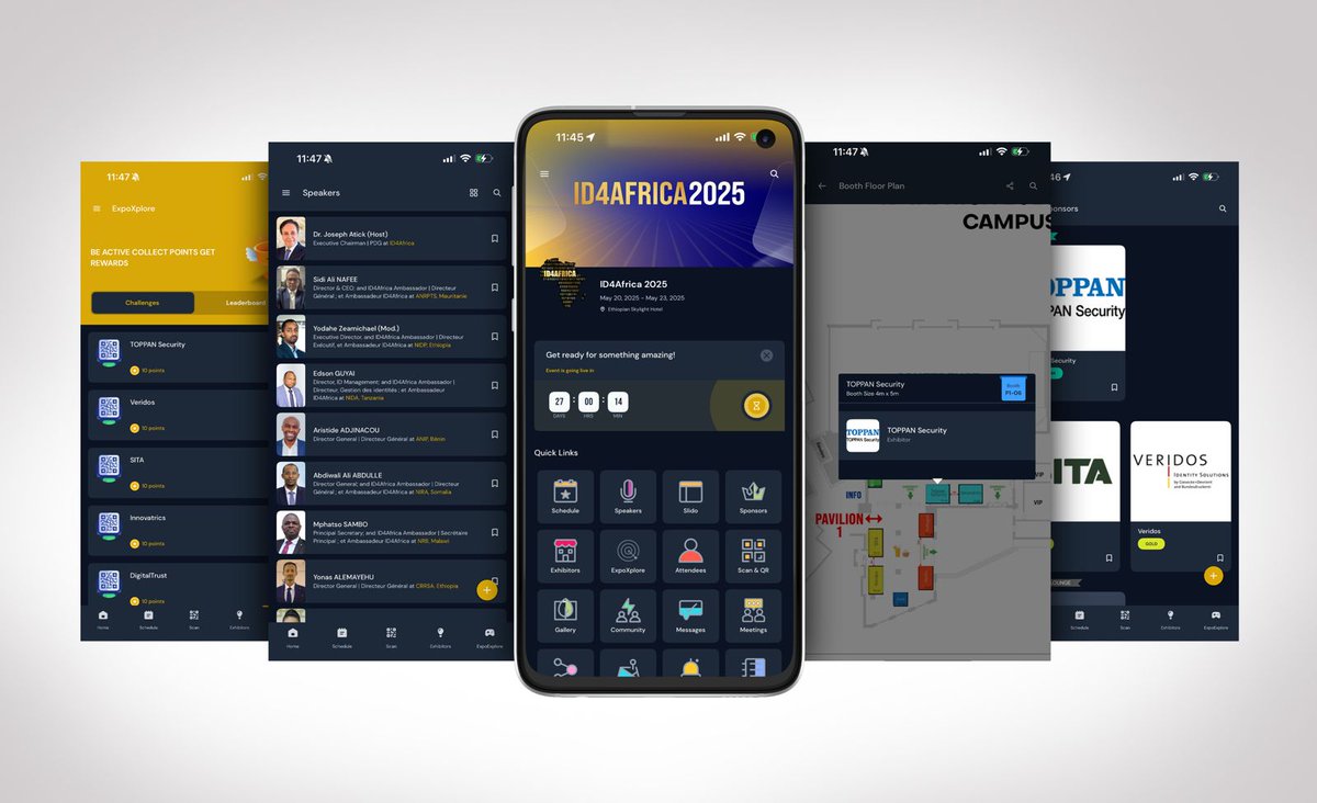 The ID4Africa Mobile App is LIVE!

This is YOUR smart companion to meet others, navigate the program, get updates, participate in the ExpoXplore challenge and MORE at the 2025 AGM!

DOWNLOAD NOW. See you in the app! mailchi.mp/id4africa.com/…

ID4Africa 2025, May 20-23, Addis Ababa