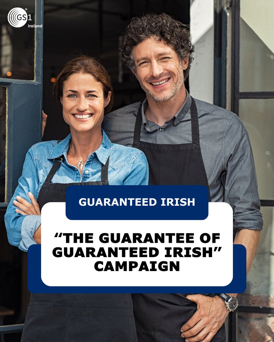 Guaranteed Irish have been supporting and promoting Irish Businesses for the past 51 years ☘️🇮🇪

Last month was Guaranteed Irish Month &amp; they have recently announced the “Guarantee of Guaranteed Irish” campaign 📣