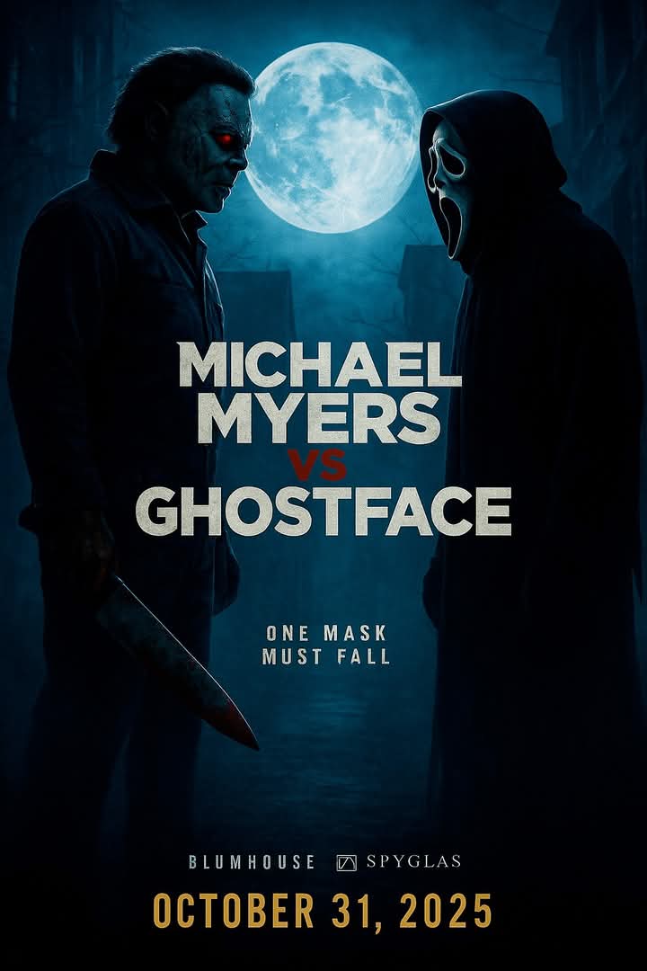 If this is real, or becomes real. Michael would use the second ghostface to beat the other ghostface to death with.