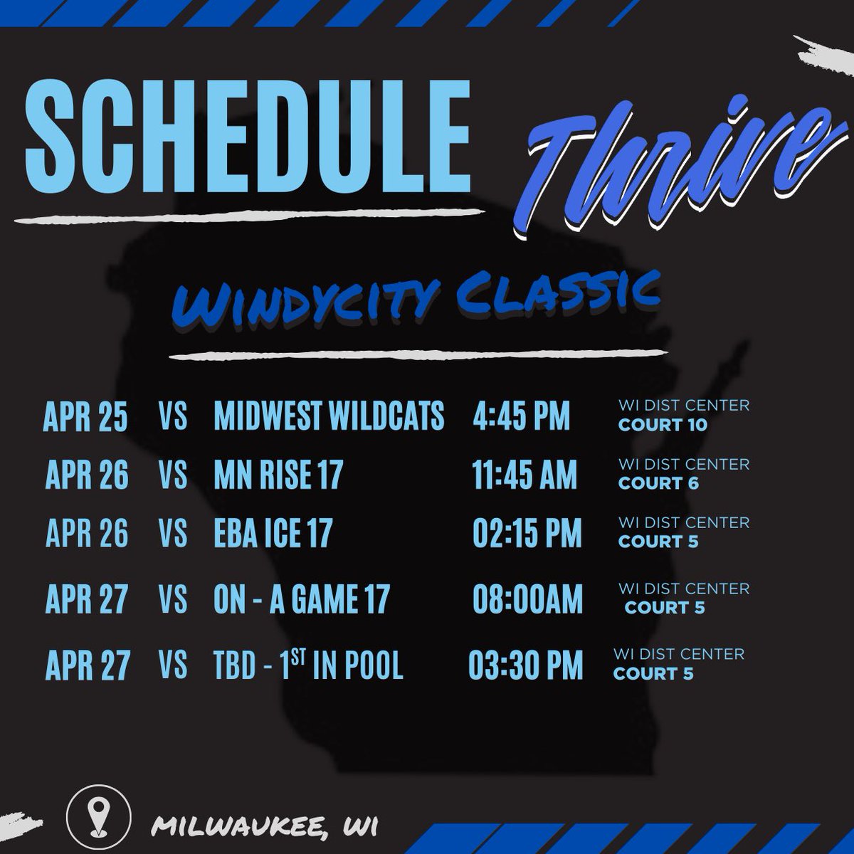 Wi Playmakers THRiVE Basketball (@thrivewi) on Twitter photo Coaches coming to Milwaukee? Check this squad out!
Undecided:
<a href="/joy_krull/">Joy Krull</a> - 2026
<a href="/brynnkrull3/">Brynn Krull</a> - 2026
<a href="/TayMaass/">Tay Maass</a> - 2026
<a href="/avakochhh/">Ava Koch</a> - 2026
<a href="/LaynaPetersen20/">Layna Petersen</a> - 2026
<a href="/power_catie/">Catie Power</a> - 2026
<a href="/elle_krull/">Elle Krull</a> - 2027 Coaches coming to Milwaukee? Check this squad out!
Undecided:
<a href="/joy_krull/">Joy Krull</a> - 2026
<a href="/brynnkrull3/">Brynn Krull</a> - 2026
<a href="/TayMaass/">Tay Maass</a> - 2026
<a href="/avakochhh/">Ava Koch</a> - 2026
<a href="/LaynaPetersen20/">Layna Petersen</a> - 2026
<a href="/power_catie/">Catie Power</a> - 2026
<a href="/elle_krull/">Elle Krull</a> - 2027