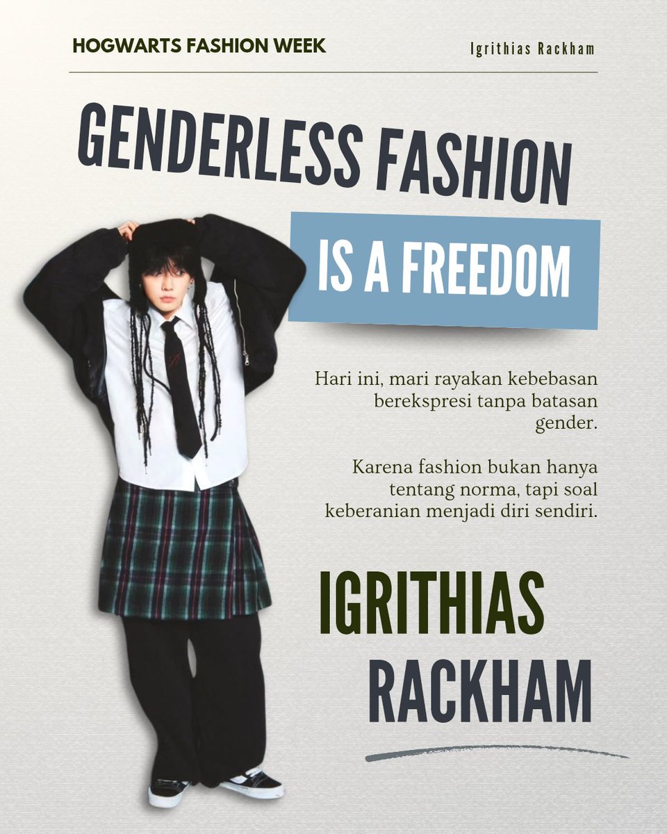 metamorfun's tweet photo. @ProfsGBlack ⠀⠀⠀
ㅤ ㅤGENDERLESS FASHION
ㅤ ㅤIS A FREEDOM!

ㅤ ㅤPAKAIAN TIDAK BOLEH
ㅤ ㅤDIDISKRIMINASI!

ㅤ ㅤPAKAIAN ADALAH TENTANG
ㅤ ㅤKEPERCAYAAN DIRI!

ㅤ ㅤFEARLESS AND FREEDOM!
⠀⠀⠀ https://t.co/mc7zoDg8jp
