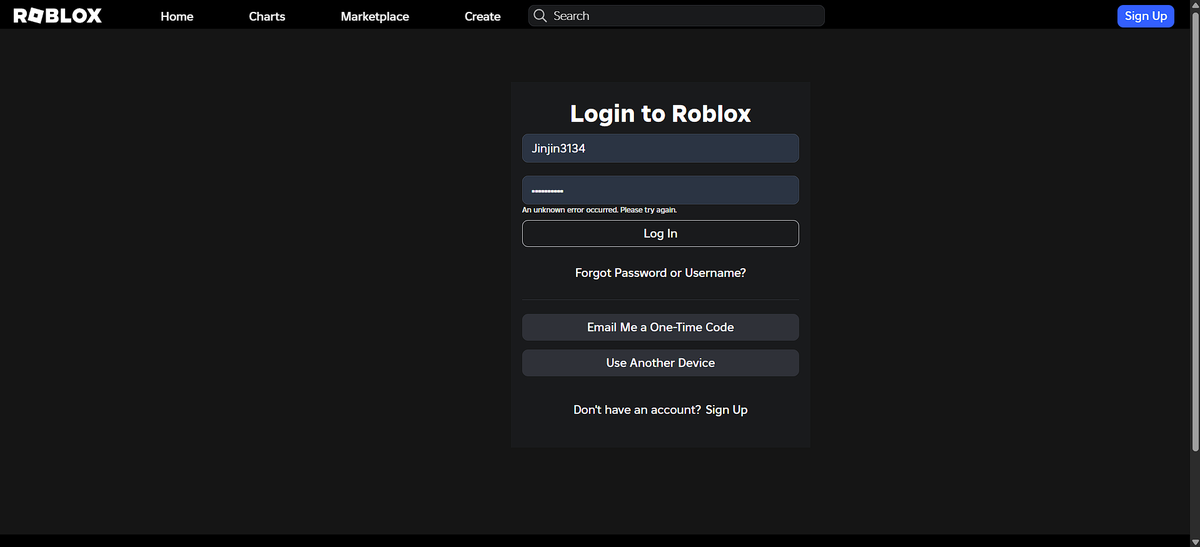 storm007_'s tweet photo. am i the only one that cant log in to roblox? https://t.co/qJ8NaUxc9K