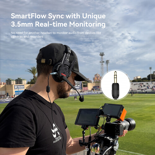 holoceneinnovat's tweet image. The Synco Xtalk XPro1 Wireless Intercom Headset is built for seamless team communication on set, at events, or during productions.

Click link in bio to visit our website!

Call +2348037591870 or +2349167019000 for enquiries 

#synco
#wirelessintercom #production #filmset #event