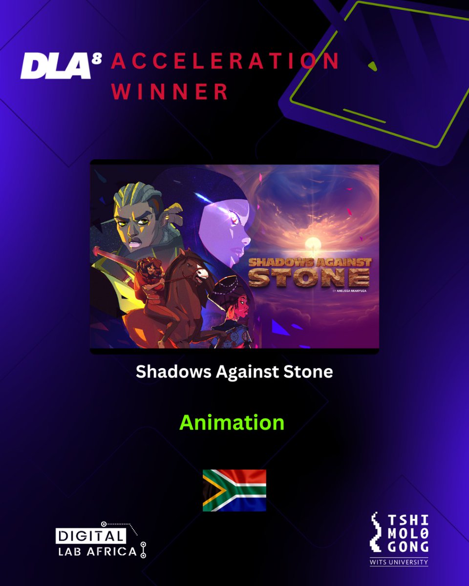 We are proud to announce the winners of the DLA#8 Acceleration program in Animation! We extend our heartfelt gratitude to all participants for showcasing their remarkable talent and innovation.    

 #Animation #DFM #DLA8 #2025 #tshimologong #fakugesifestival
