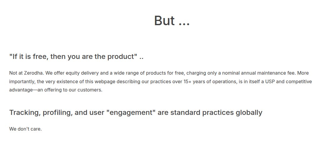 &gt; Tracking, profiling, and user "engagement" are standard practices globally
 &gt; We don't care. 

🔥