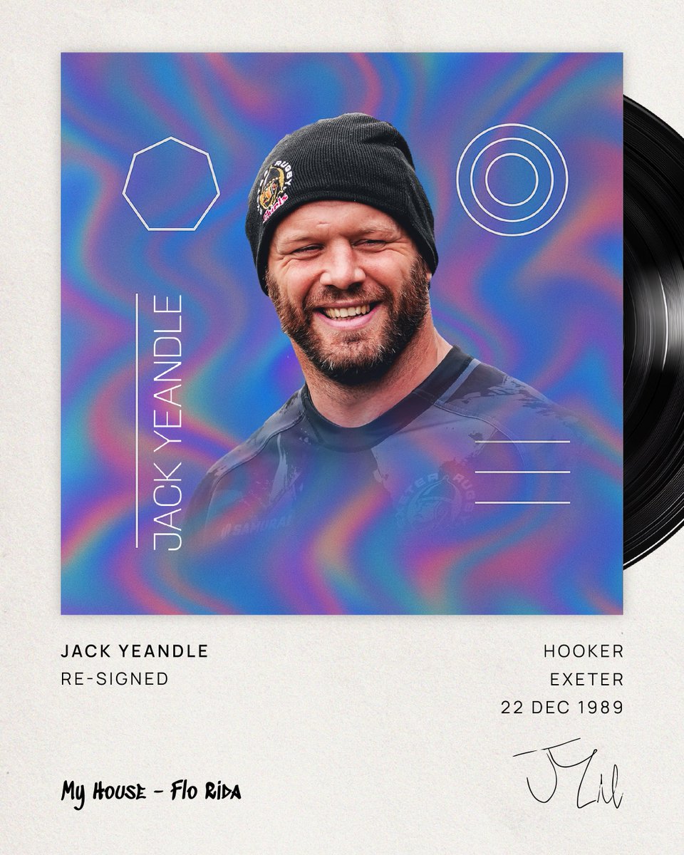 ExeterChiefs's tweet image. Hi ho Captain Jack 🫡

We are delighted to announce that Jack Yeandle has re-signed with Exeter Chiefs ✍️

🗞️: bit.ly/4lKjhUh
 
#JointheJourney